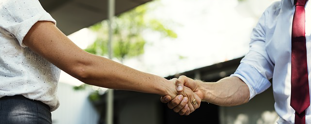 Händeschütteln
