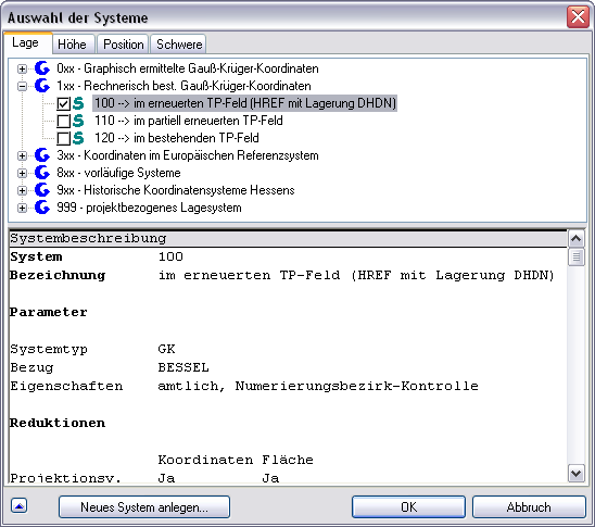Bild: Koordinatensysteme