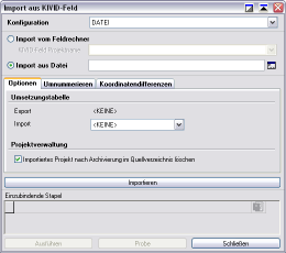 Bild: Import aus KIVID-Feld