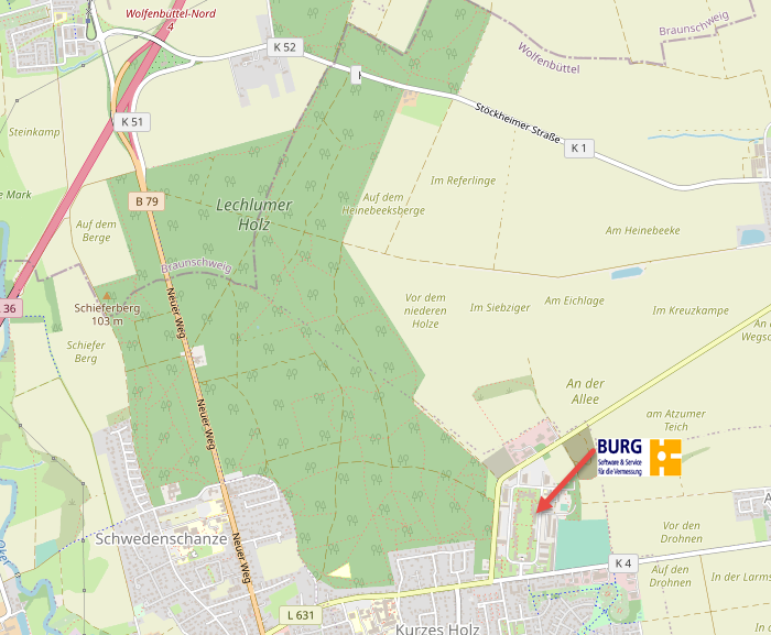 Stadtplan Berlin-Brandenburg